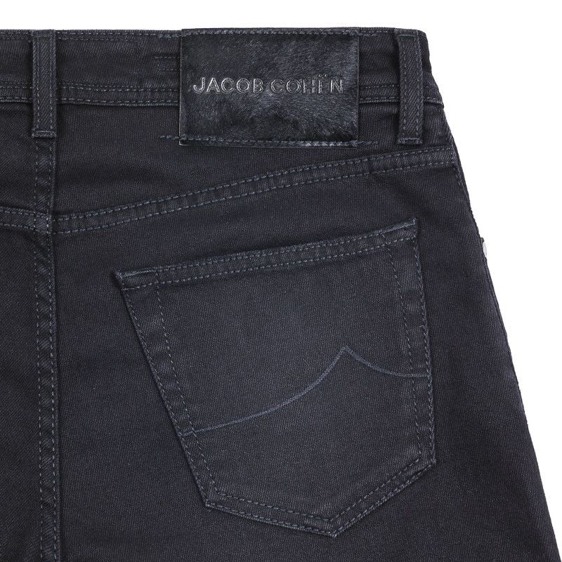 Black Cotton Men Jeans
