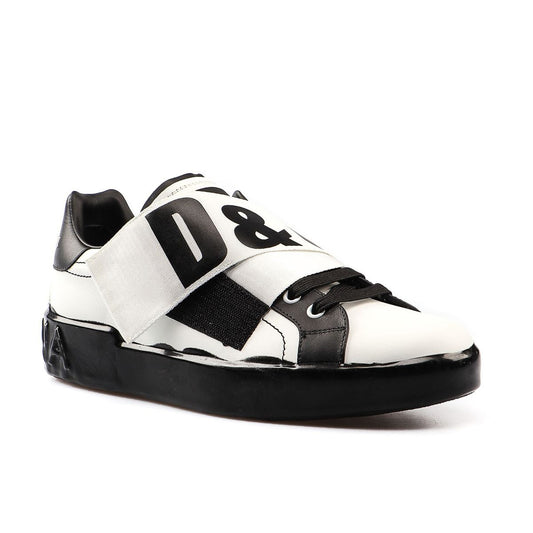 Black Calfskin Men Sneaker