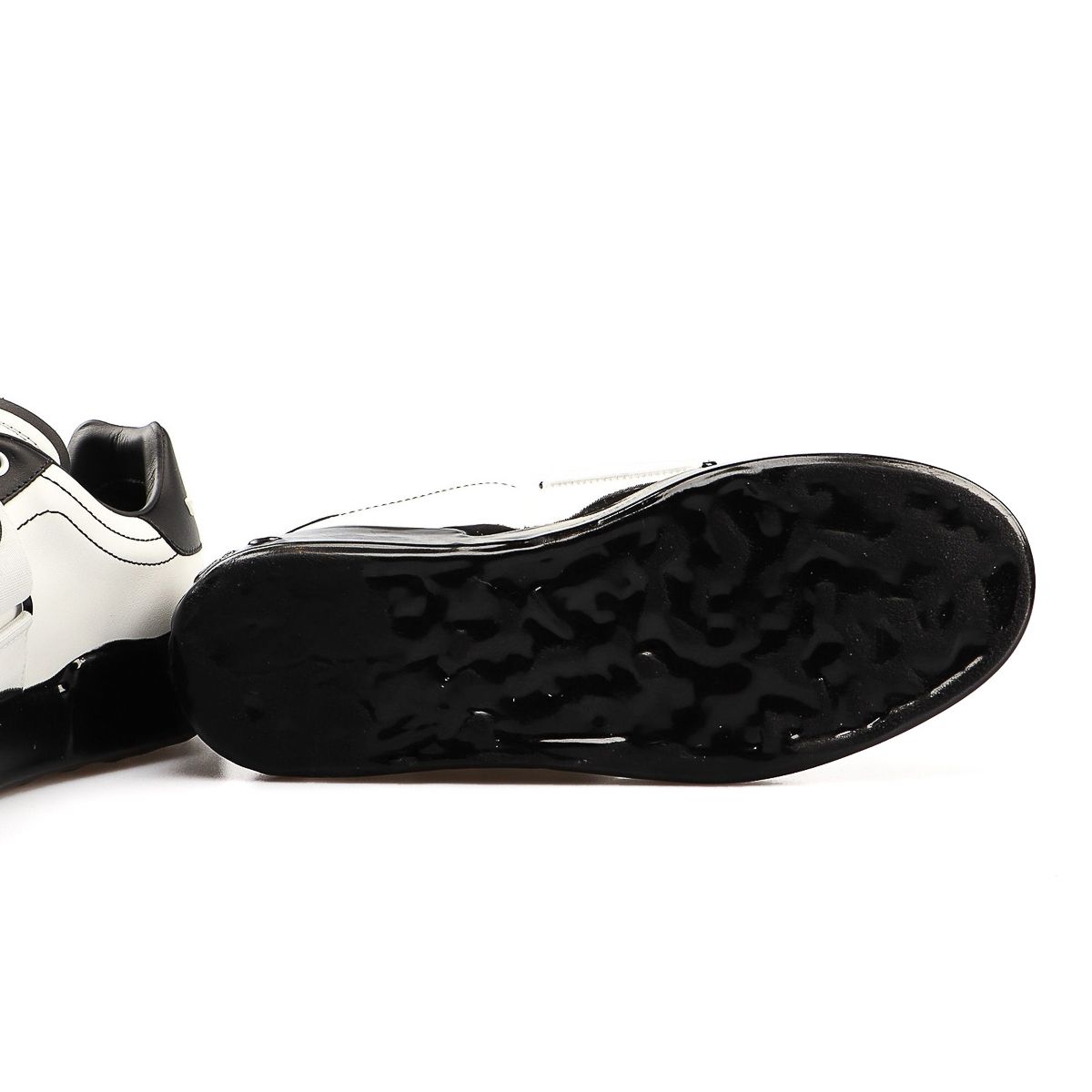 Black Calfskin Men Sneaker