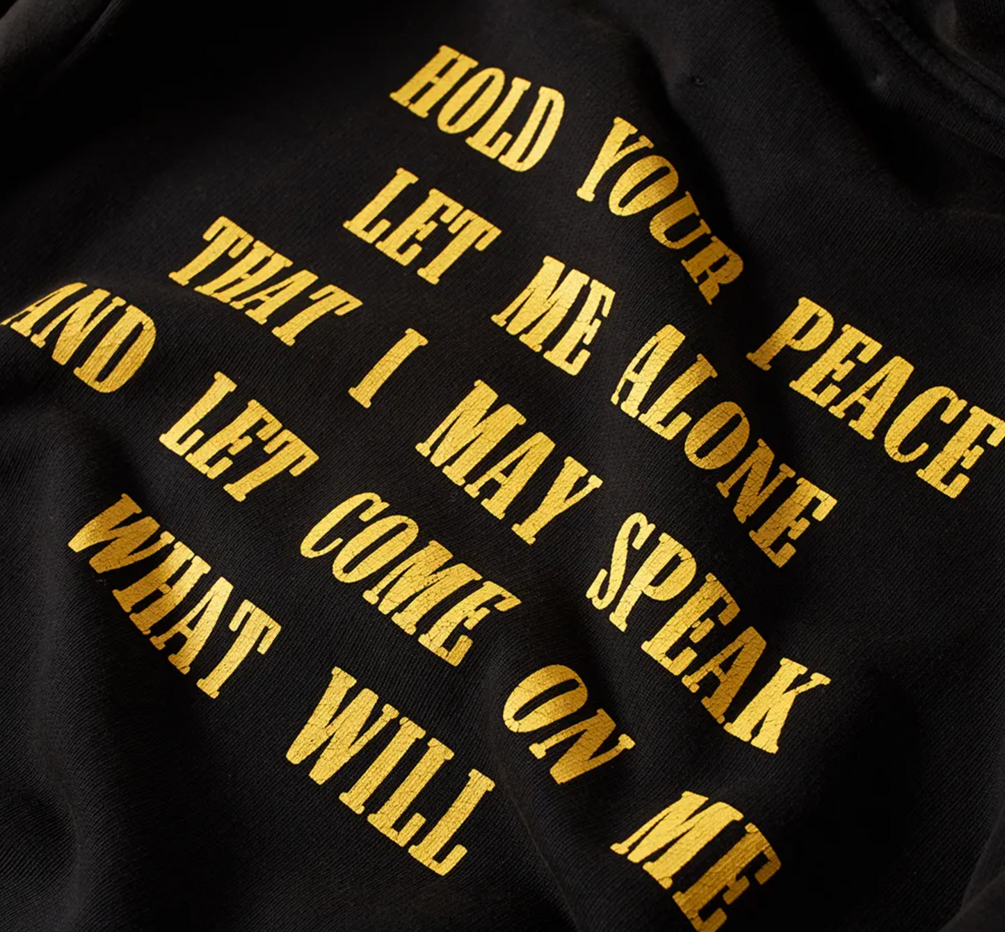 Black Cotton Men Sweater