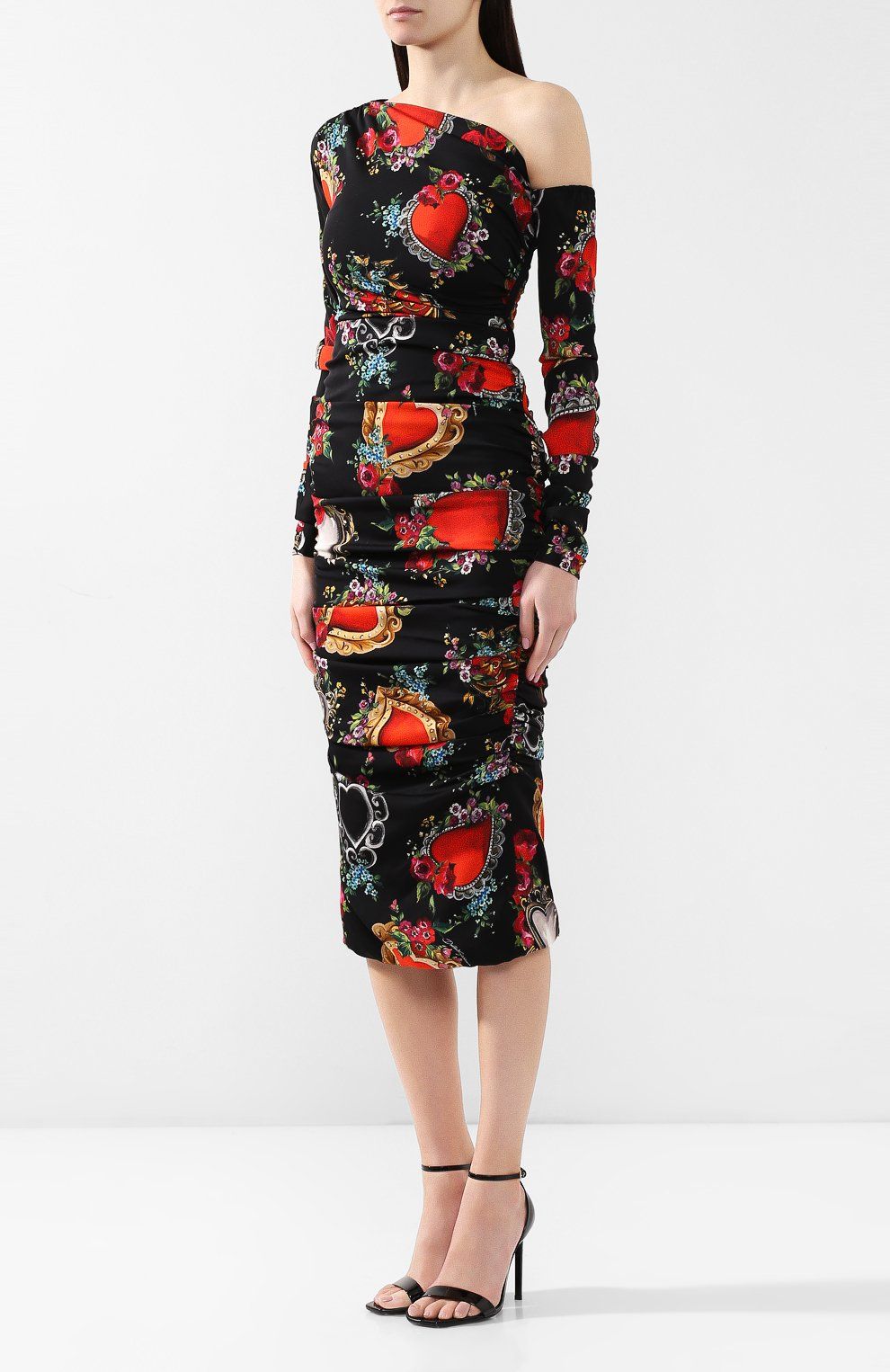 Black Silk Women Dress