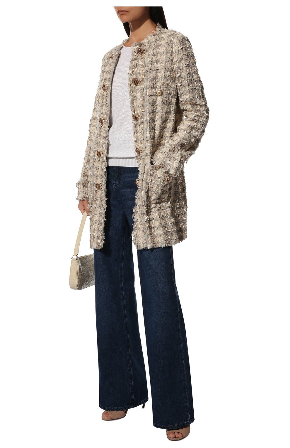 Gray Cotton Women Jacket