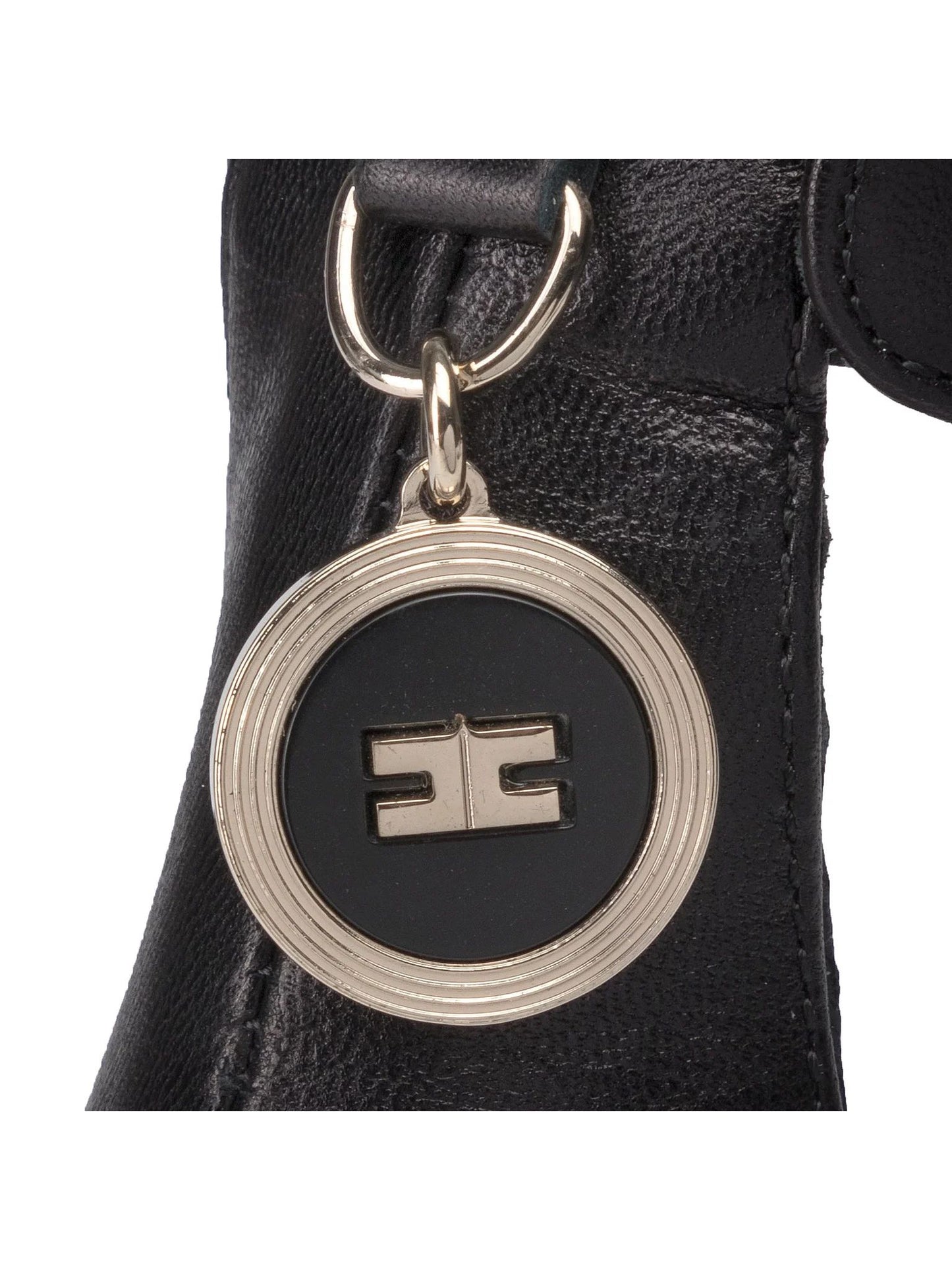 "Black Calfskin Women Sandal"