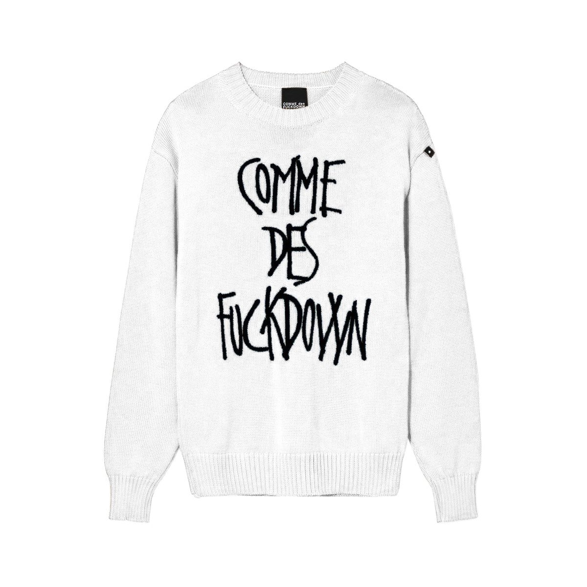 White Wool Women Sweater
