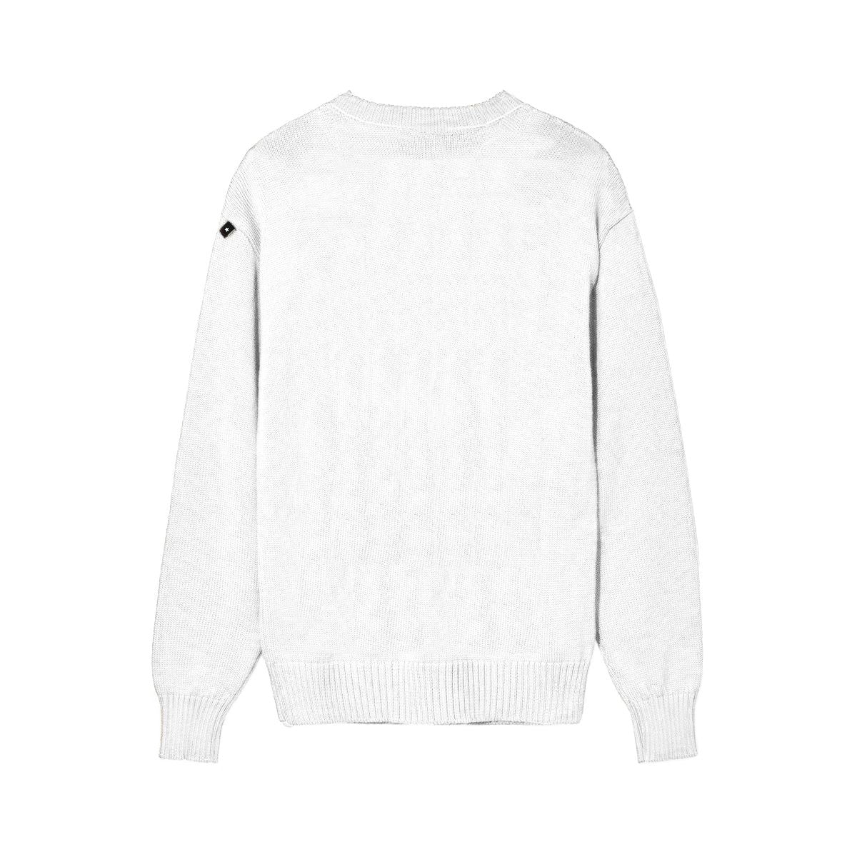 White Wool Women Sweater