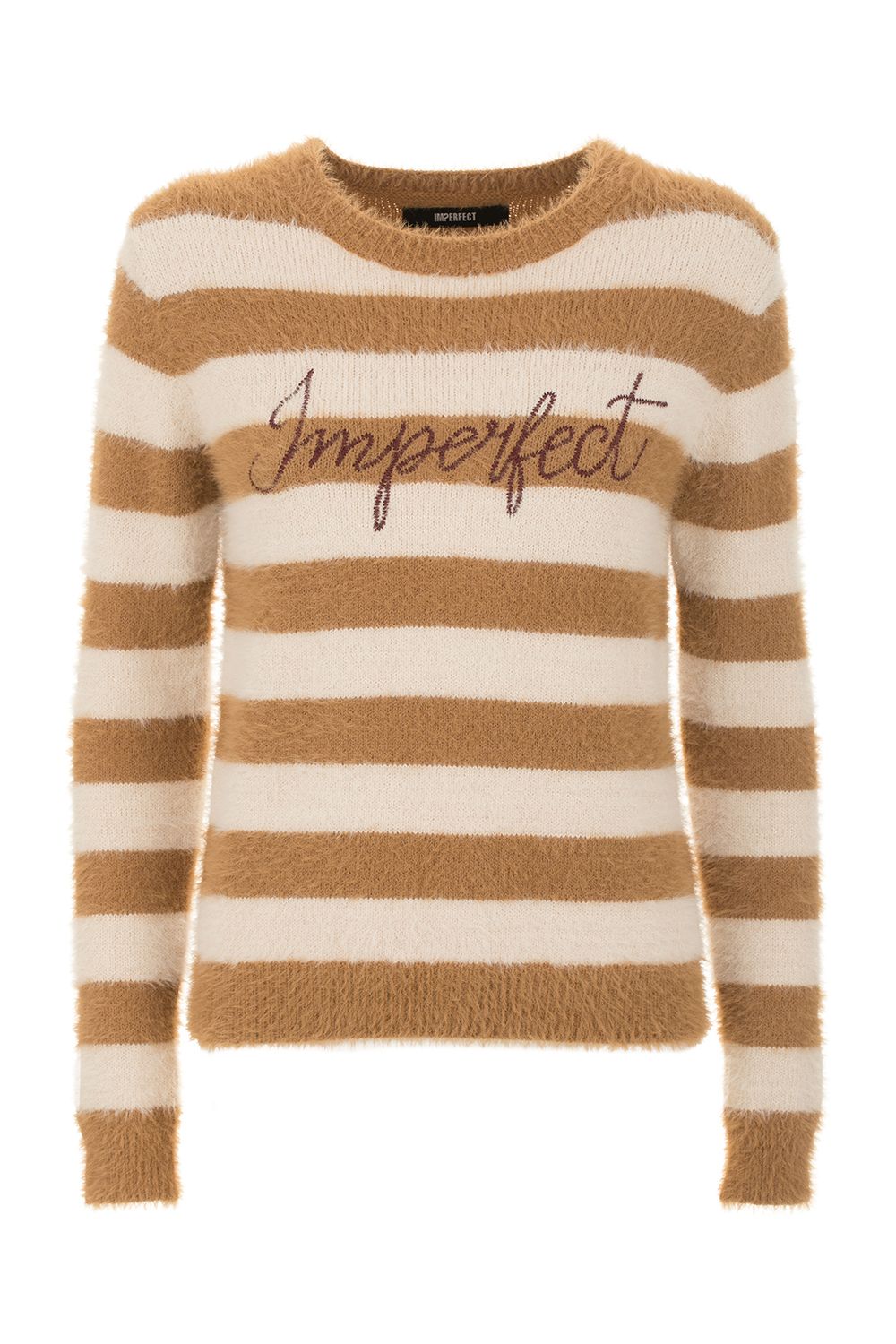 Beige Polyamide Women Sweater