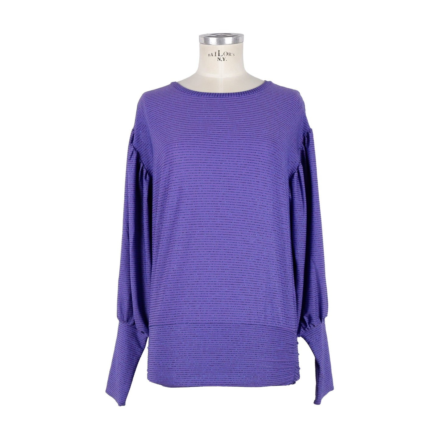 Purple Polyamide Women Cardigan