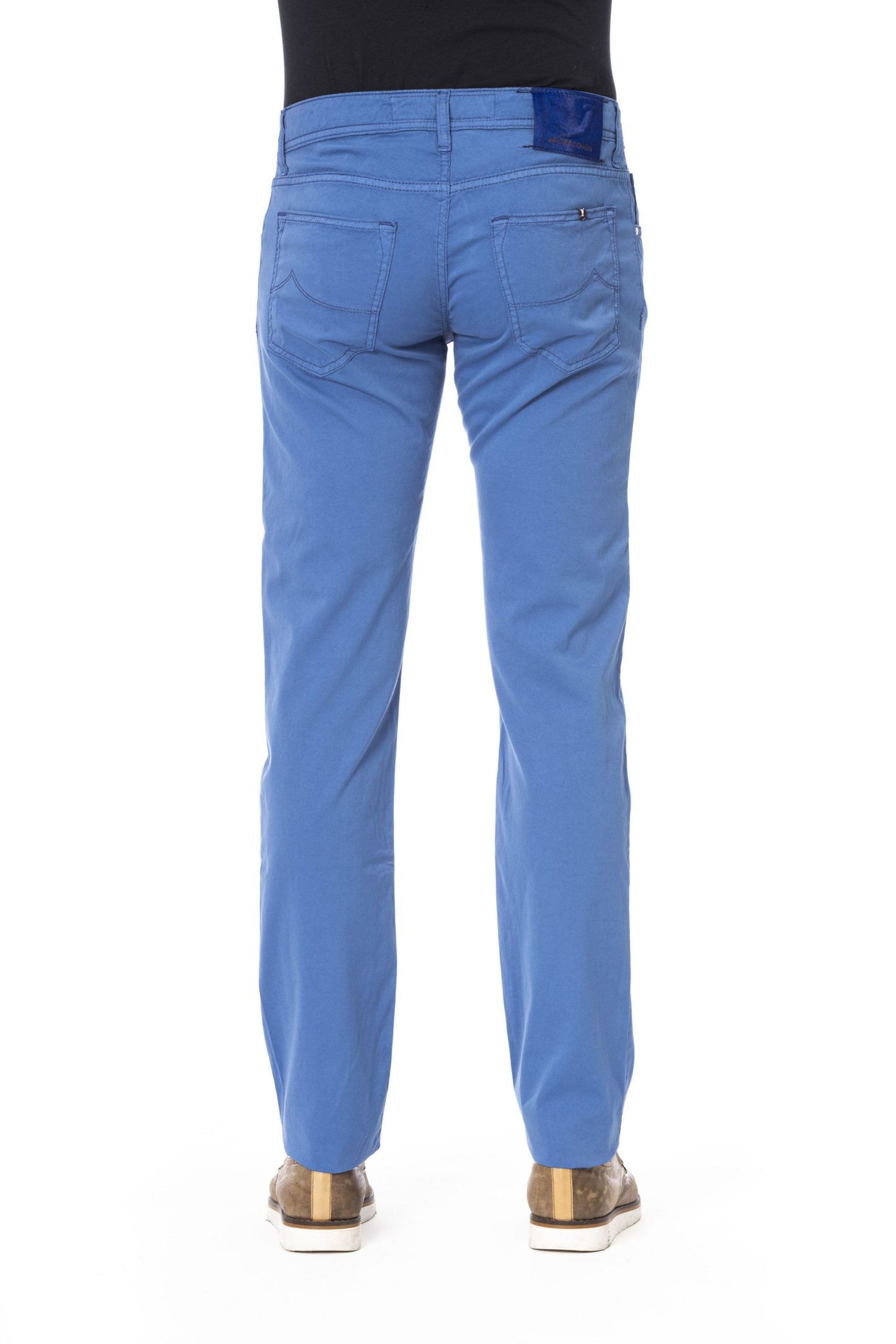 Blue Cotton Men Jeans