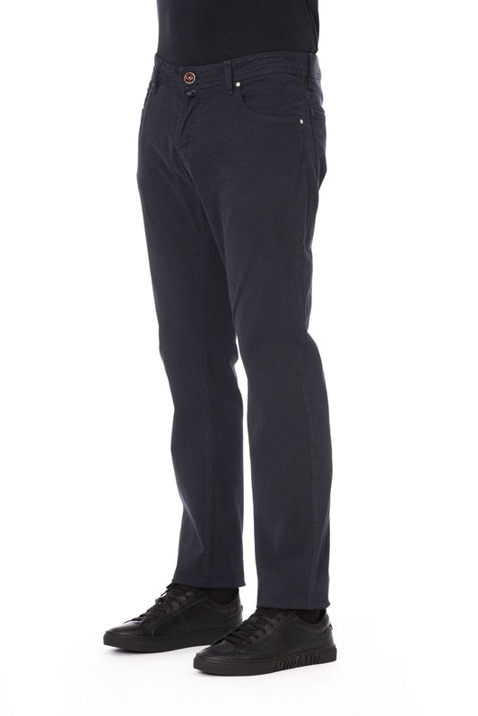 Blue Cotton Men Jeans