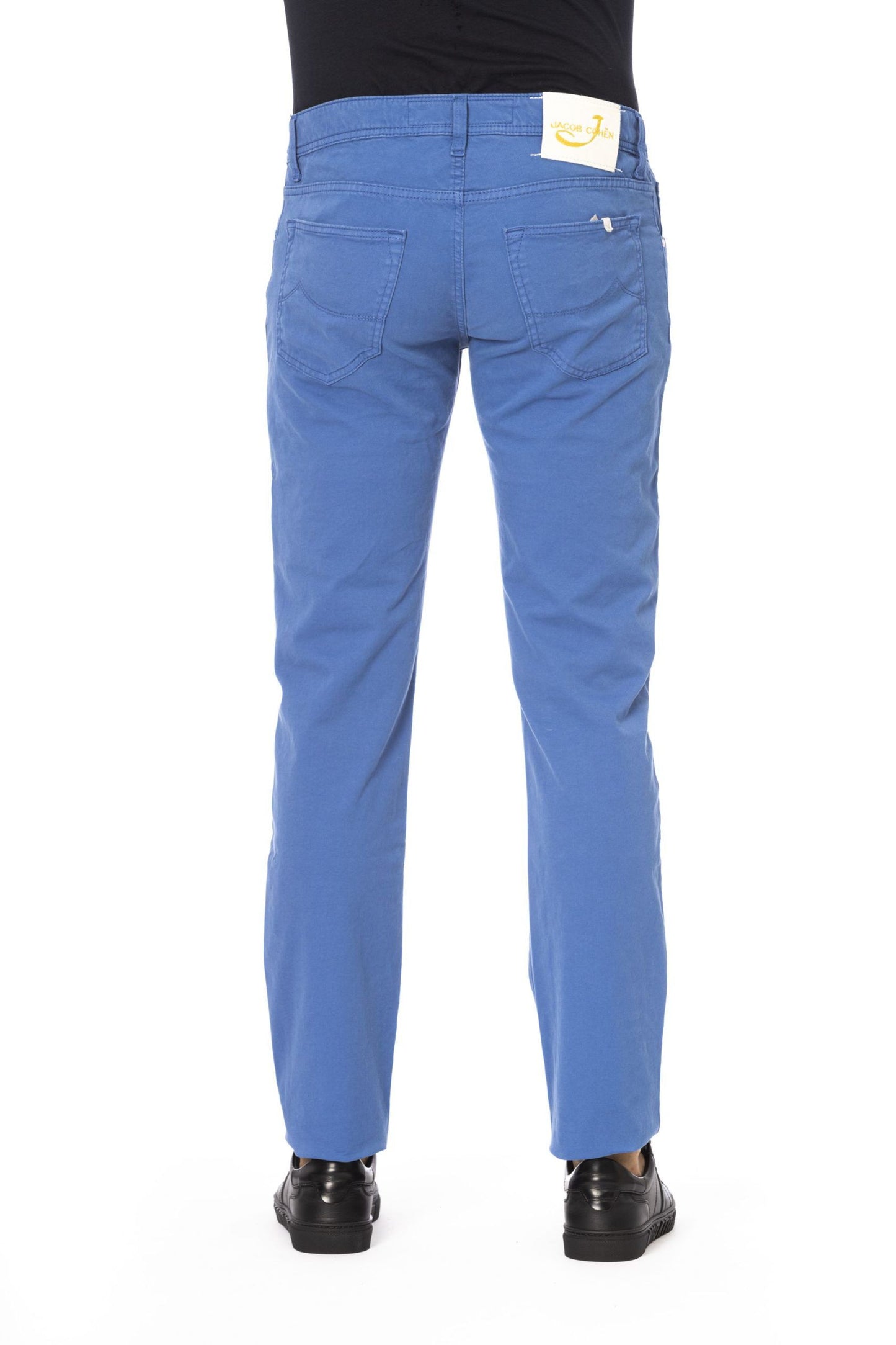 Blue Cotton Men Jeans