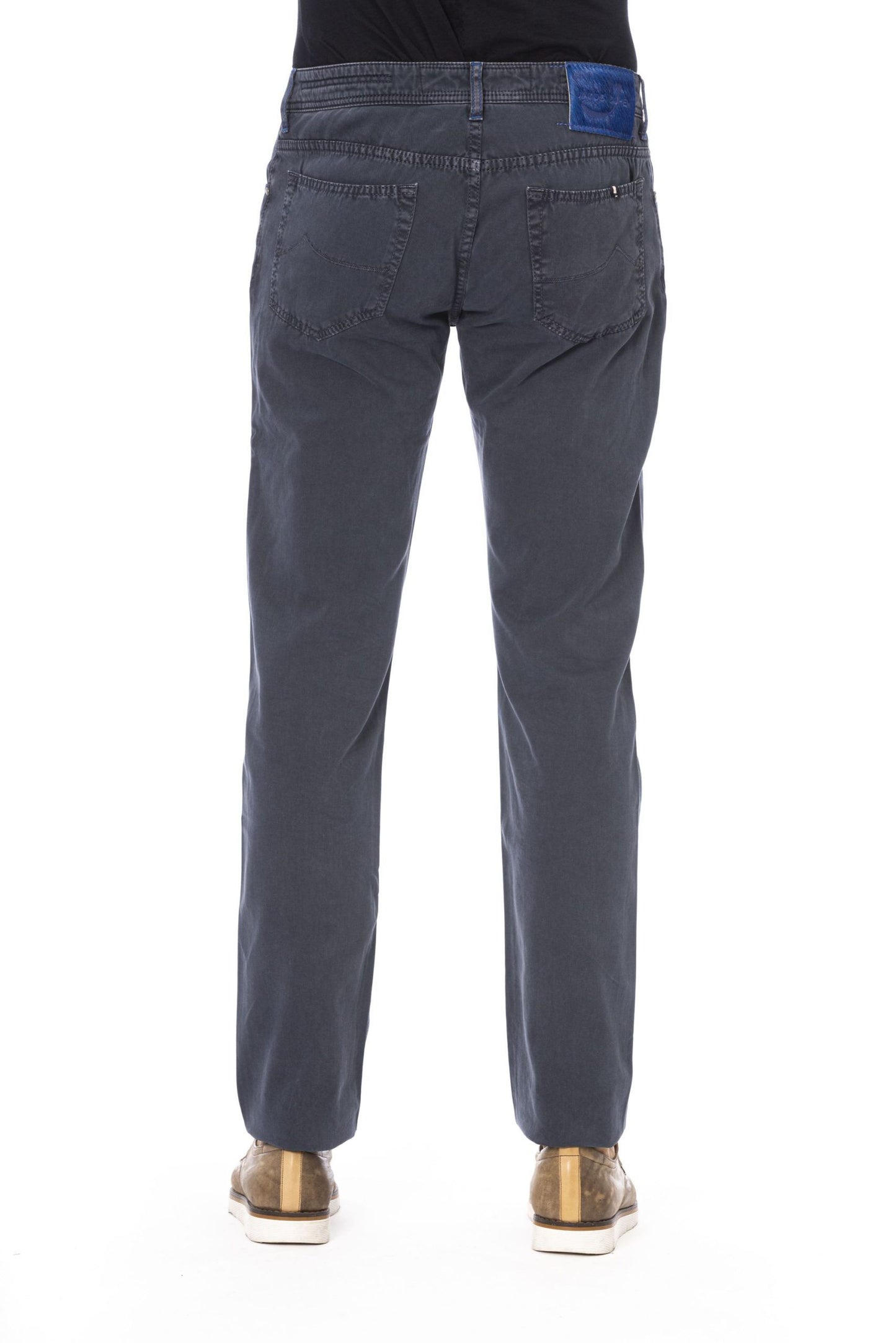 Blue Cotton Men Jeans