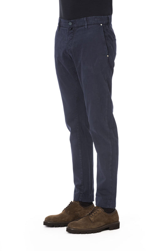 Blue Cotton Men Jeans