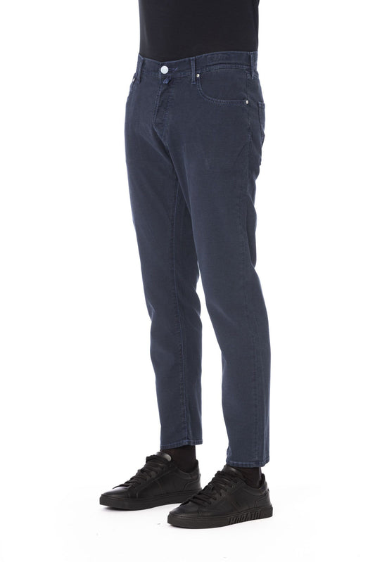 Blue Cotton Men Jeans