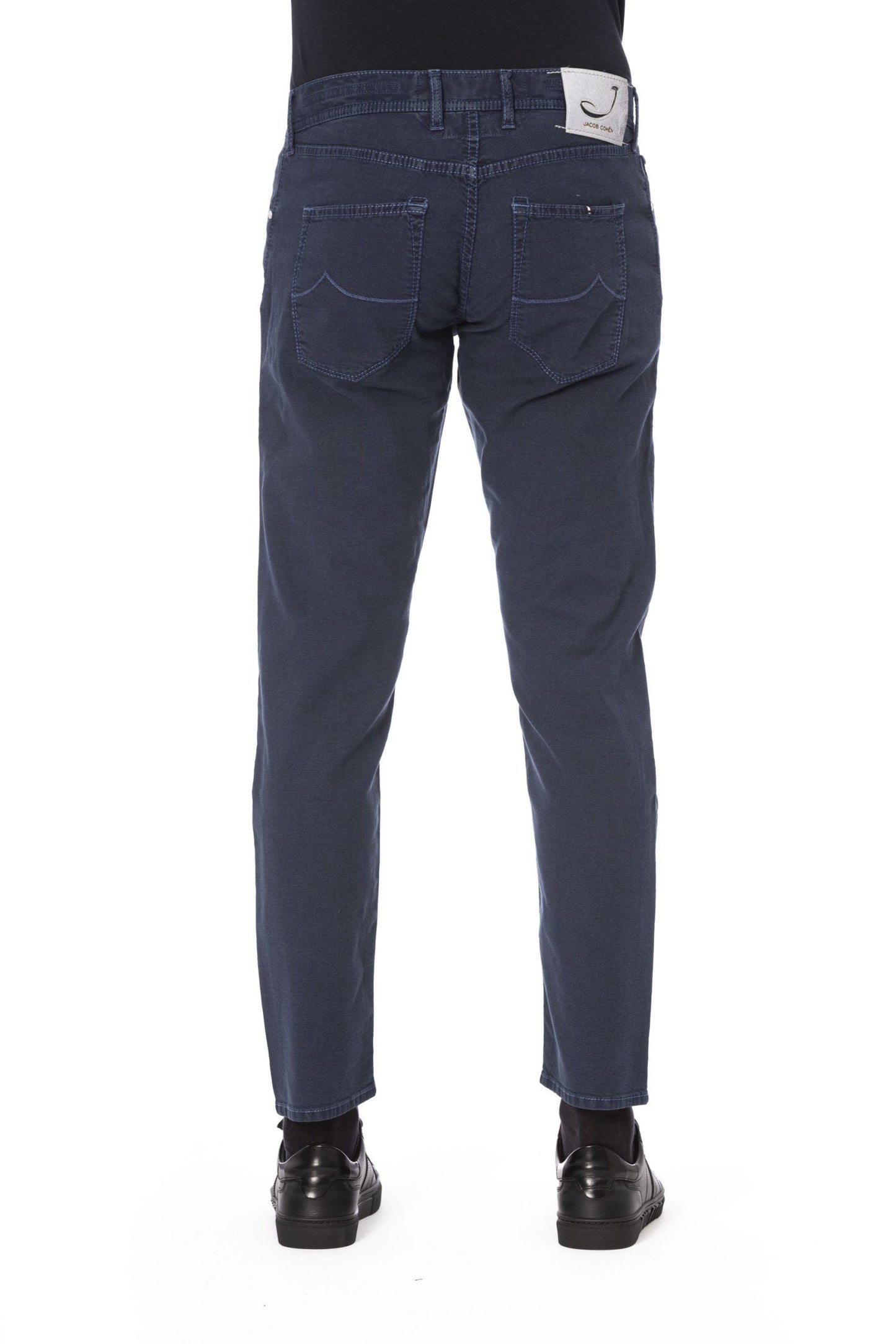 Blue Cotton Men Jeans