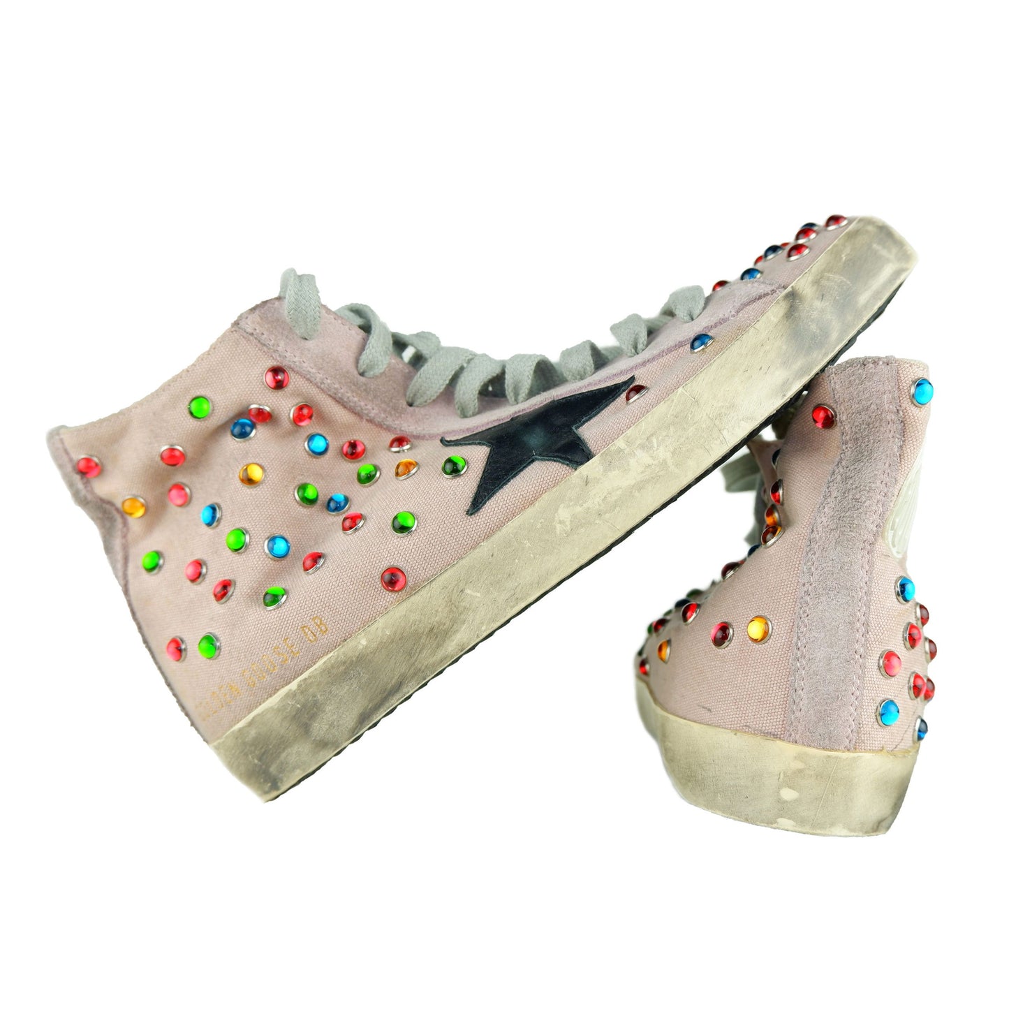 Pink Leather Women Sneaker