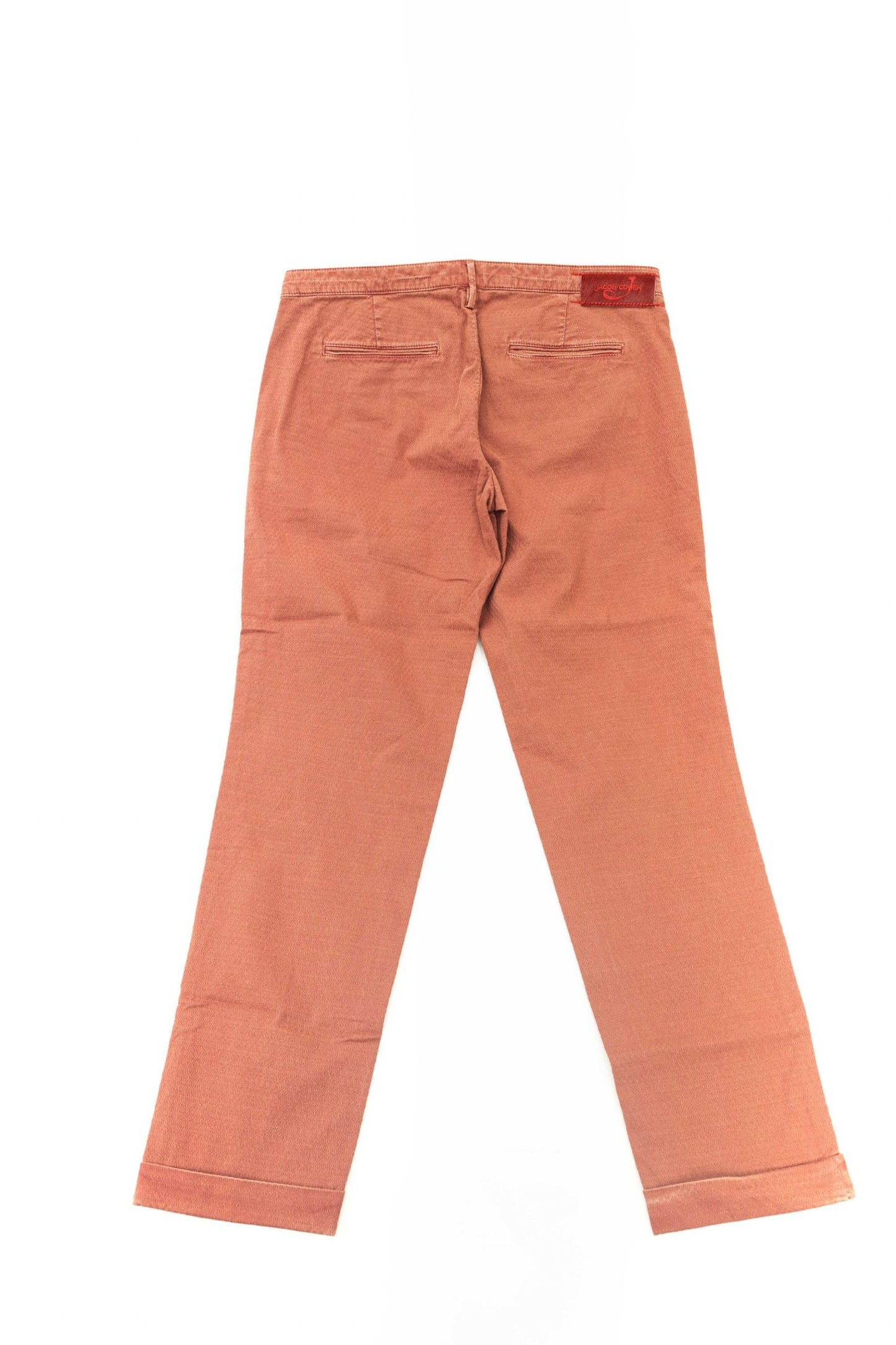 Red Cotton Women Jeans