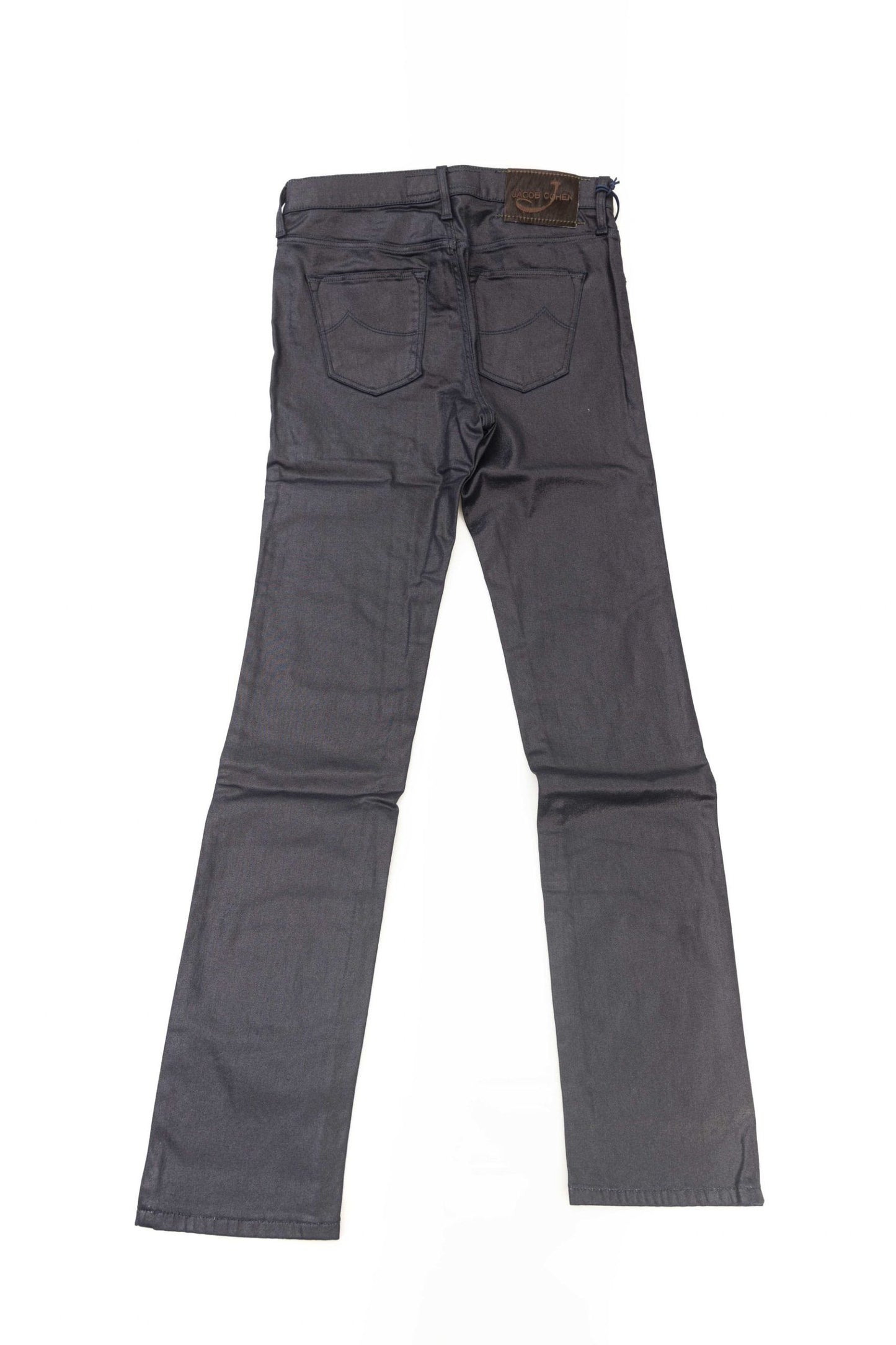 Gray Cotton Women Jeans