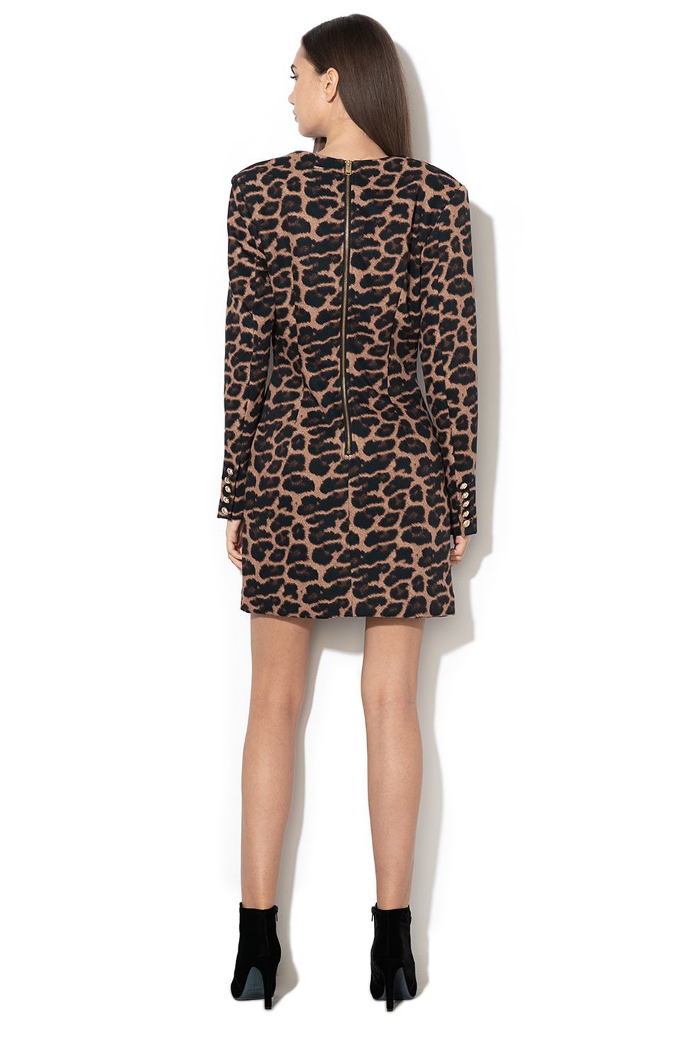 Multicolor Polyester Women Dress