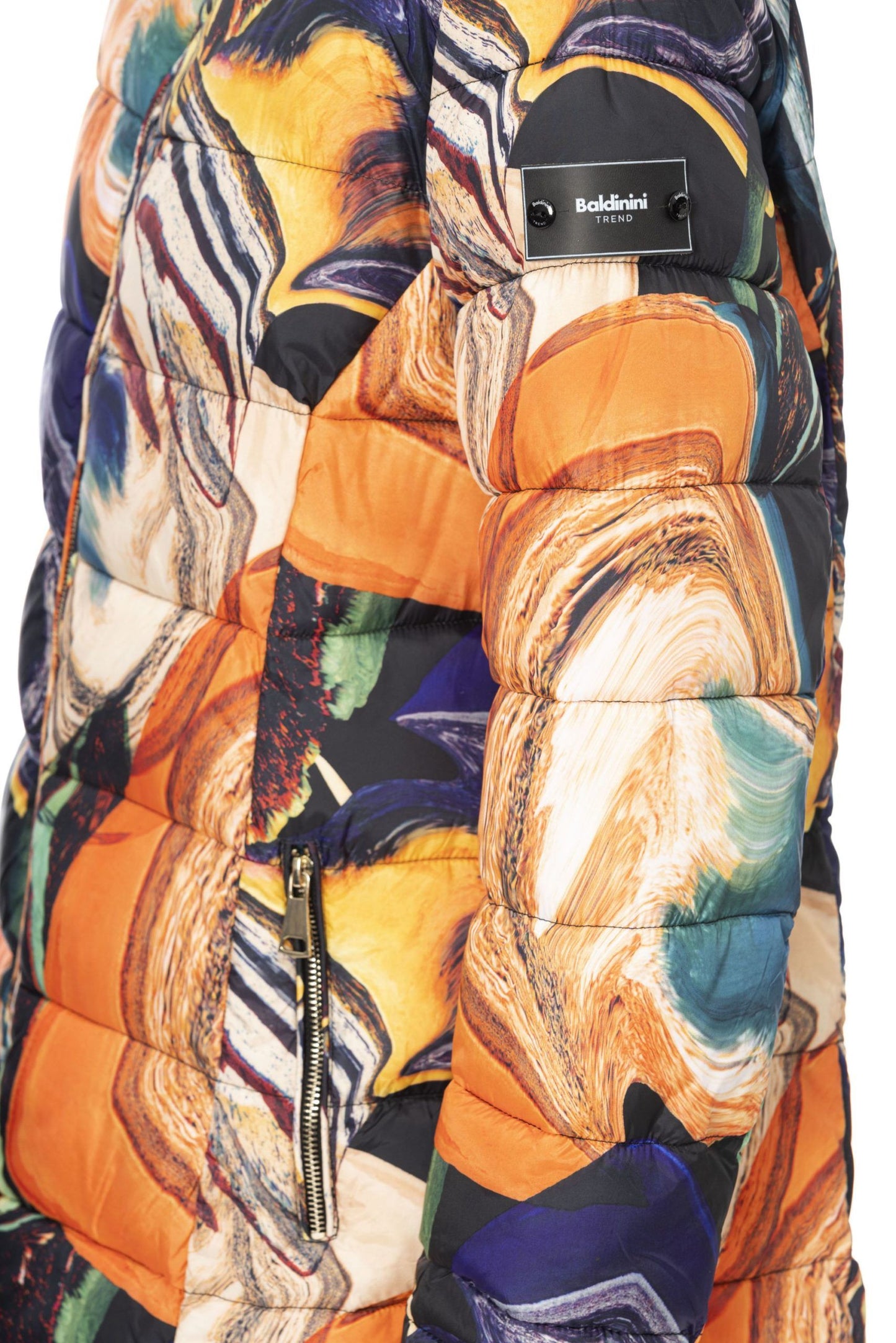 Multicolor Polyester Women Jacket