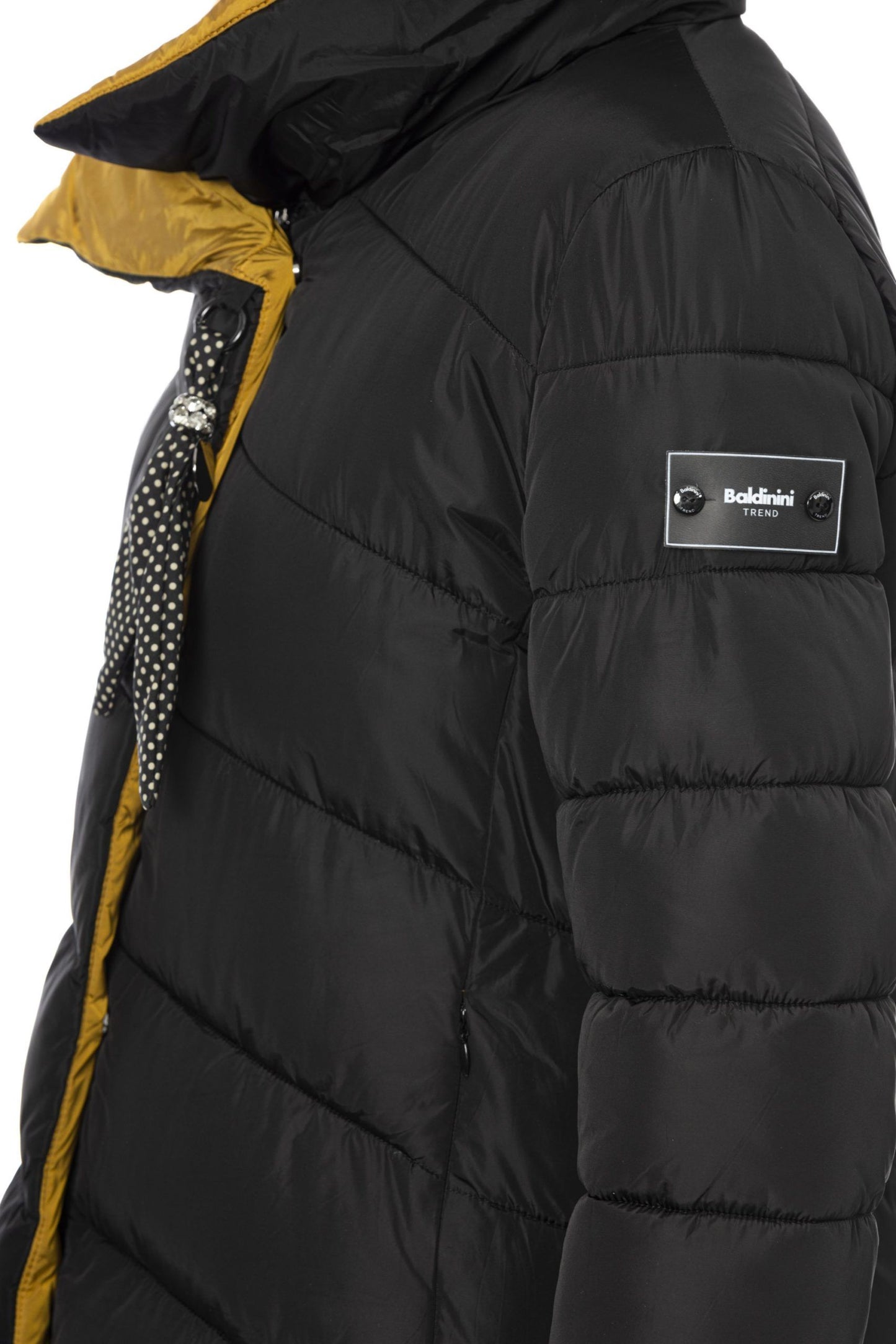 "Black Polyester Women Jacket"