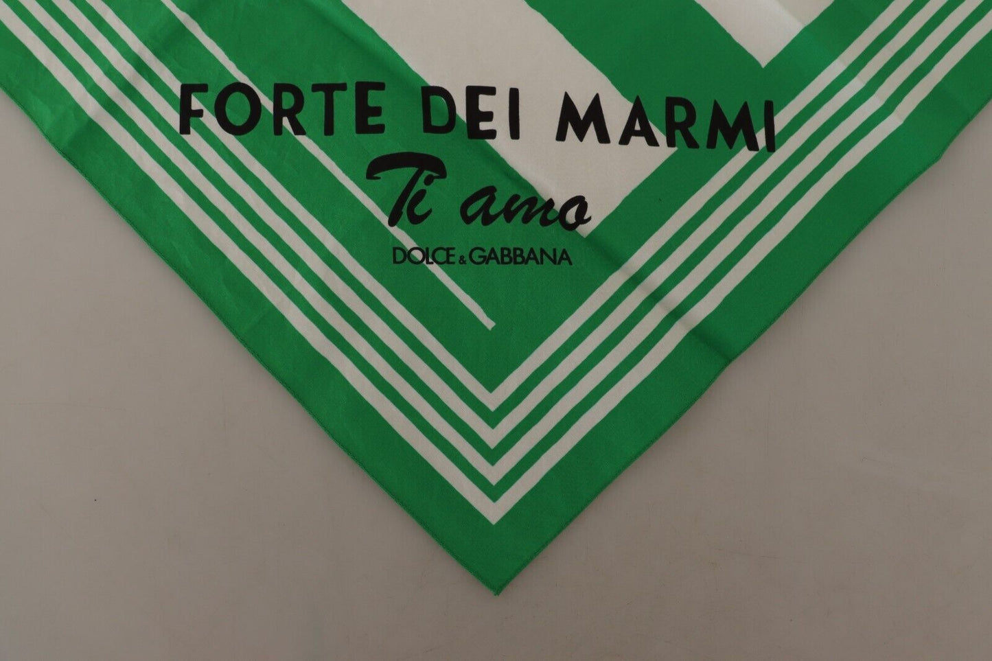 Striped Cotton Scarf with Charming Italian Flair