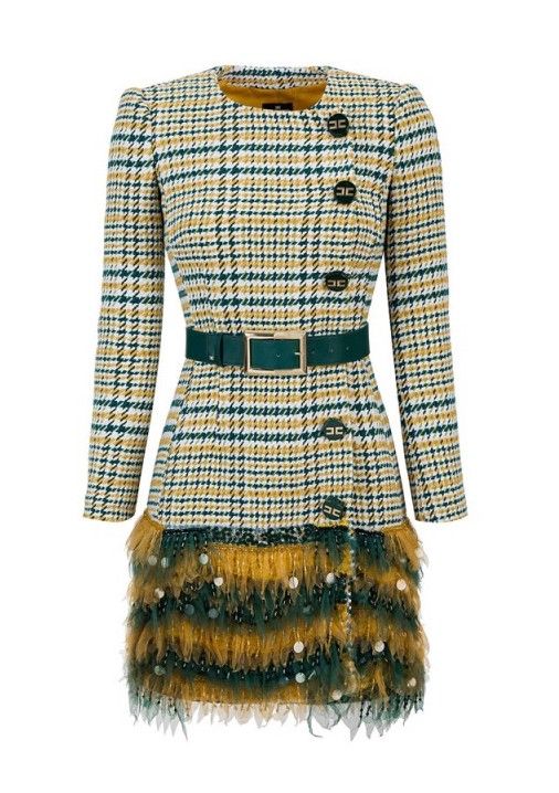 Green Cotton Women Dress