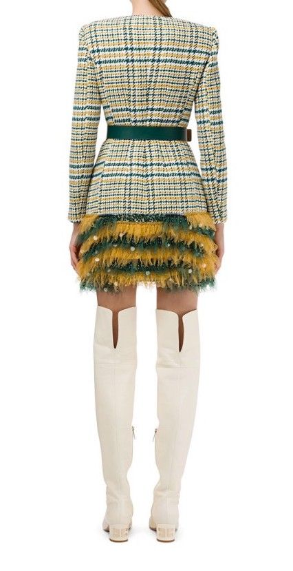 Green Cotton Women Dress