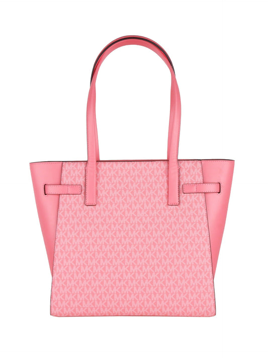 Pink Leather Women Handbag