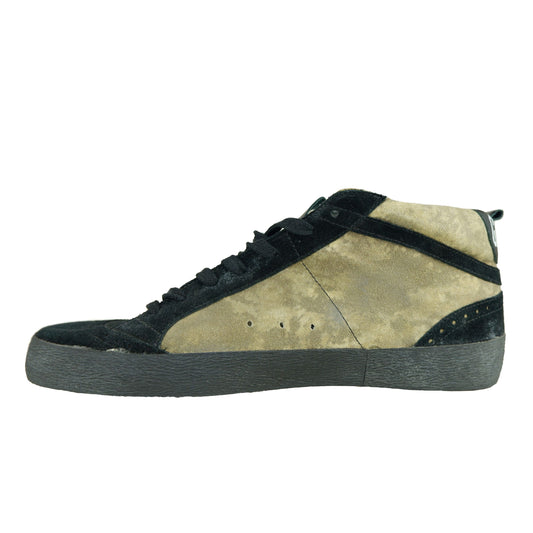 Black Calfskin Men Sneaker