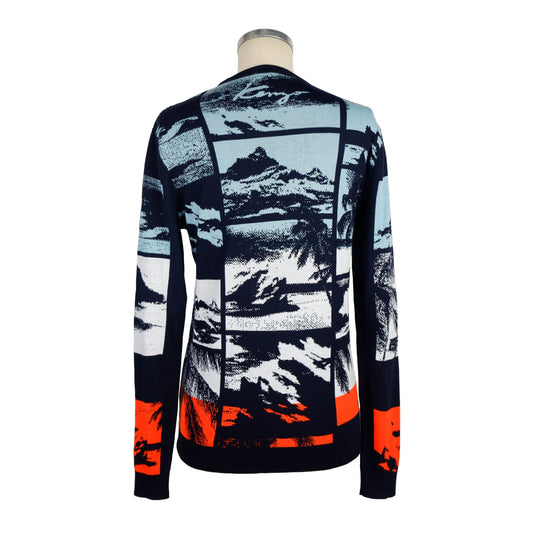 Multicolor Cotton Women Sweater