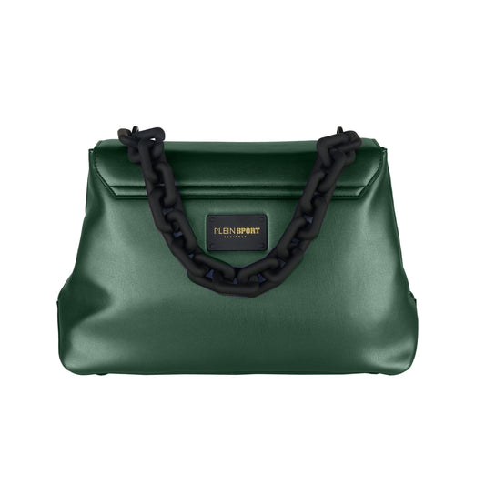 Green Polyester Women Handbag