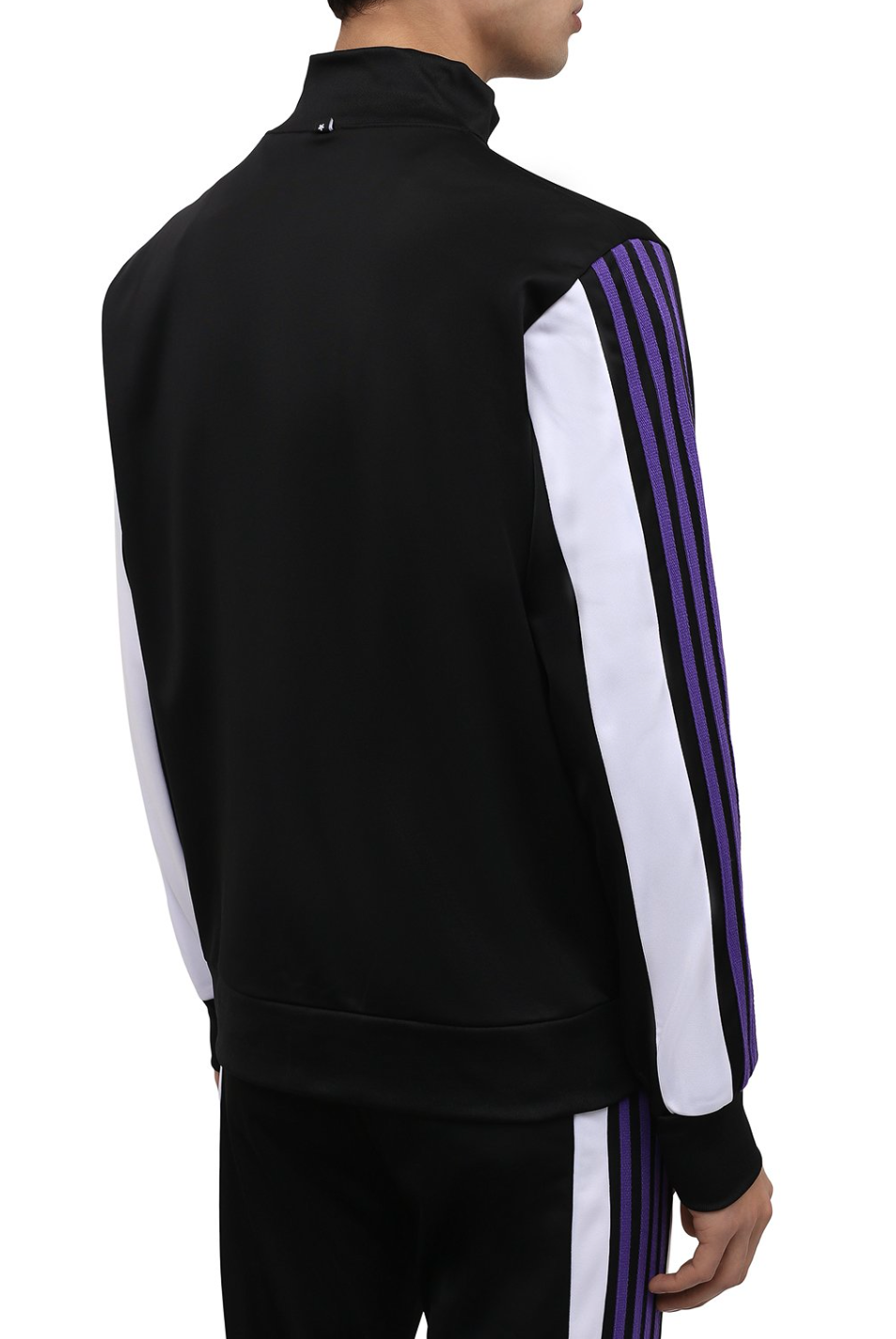 Black Polyester Men Sweater