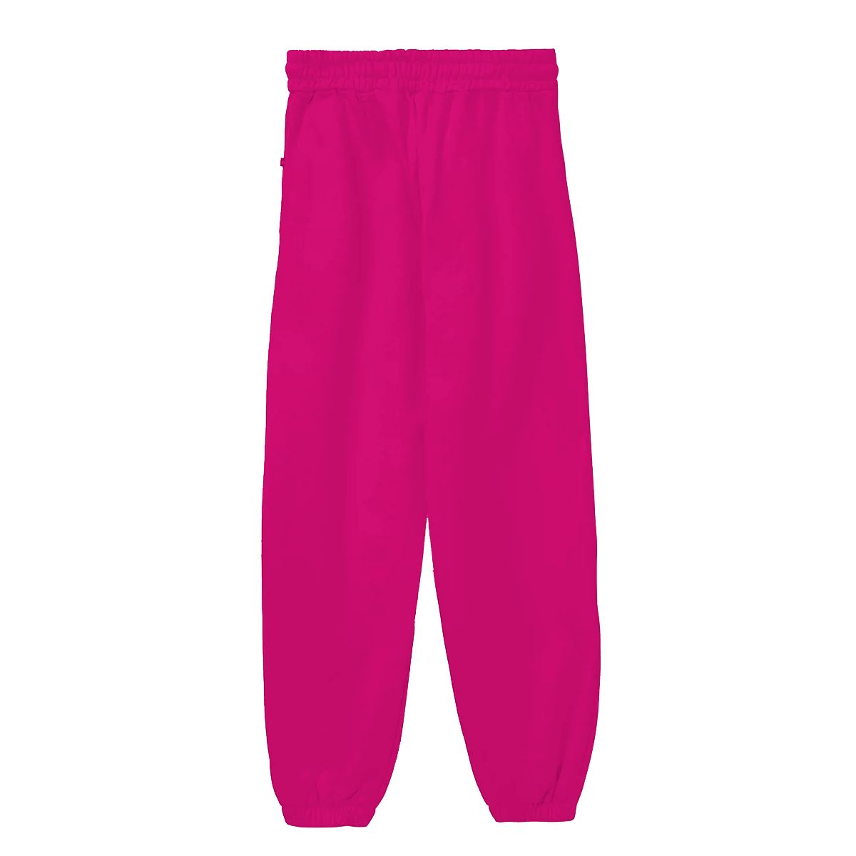 Fuchsia Cotton Women Sweatpant