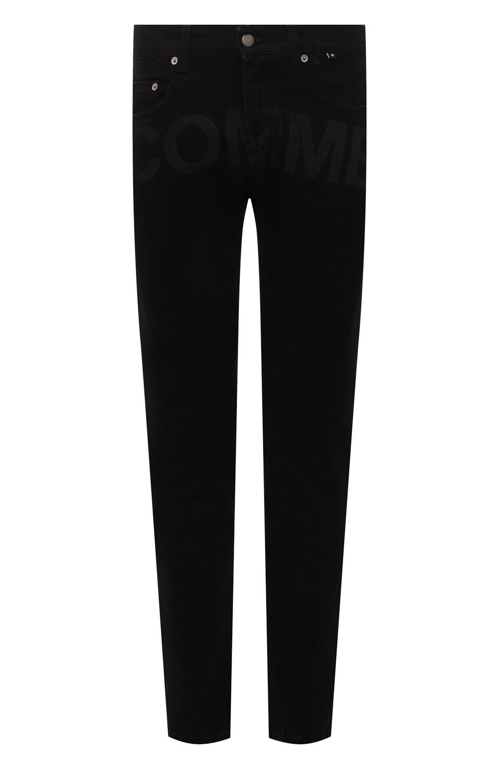 Black Cotton Men Jeans