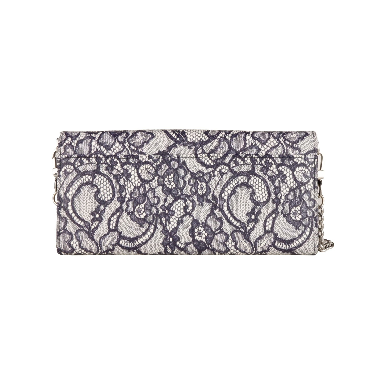 Blue Calfskin Women Crossbody Bag