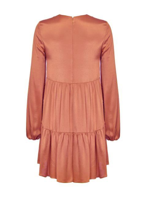 Pink Viscose Women Dress