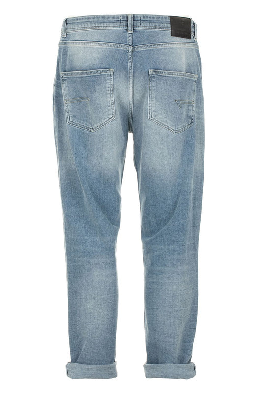 Blue Cotton Men Jeans