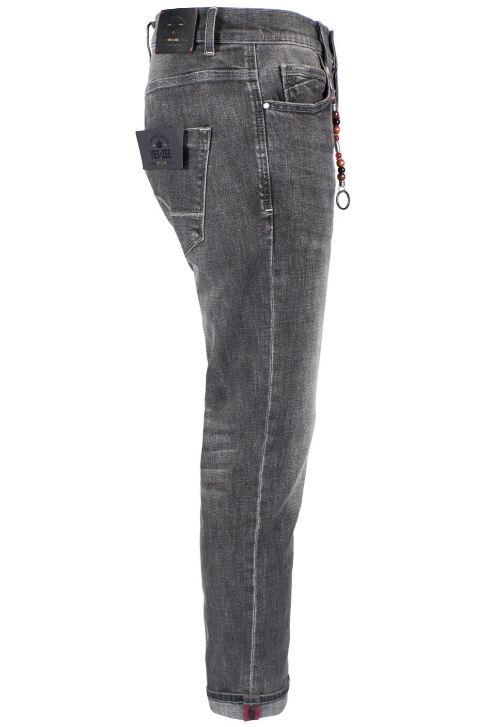 Black Cotton Men's Jeans