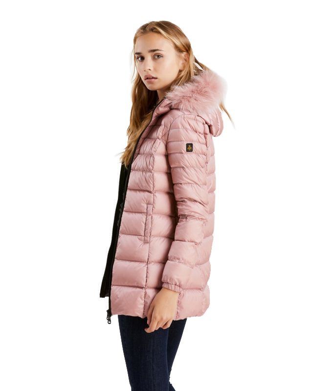 Pink Polyamide Women Jacket
