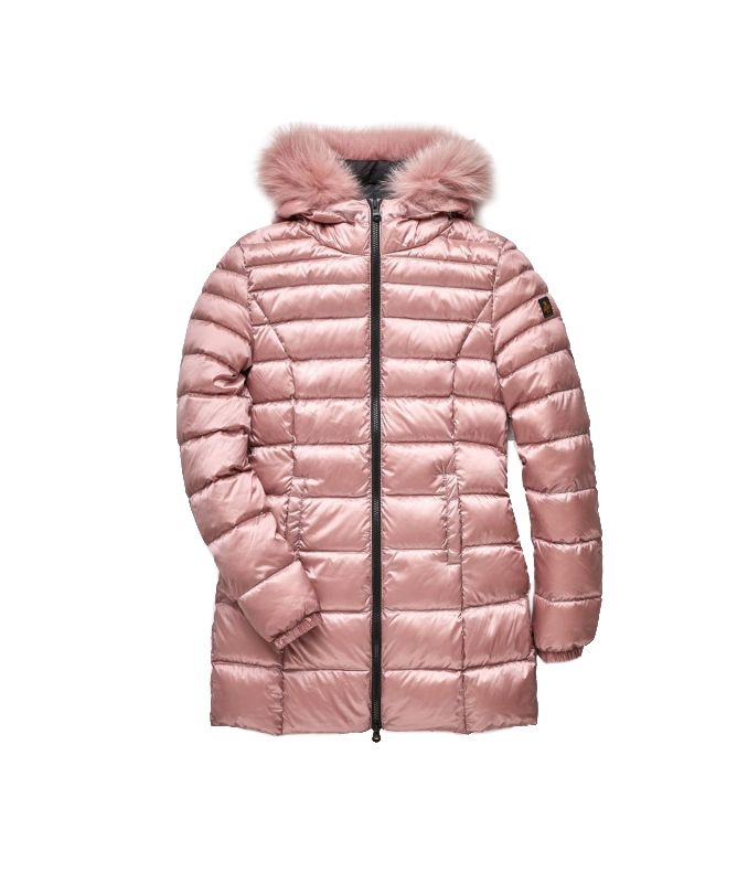 Pink Polyamide Women Jacket