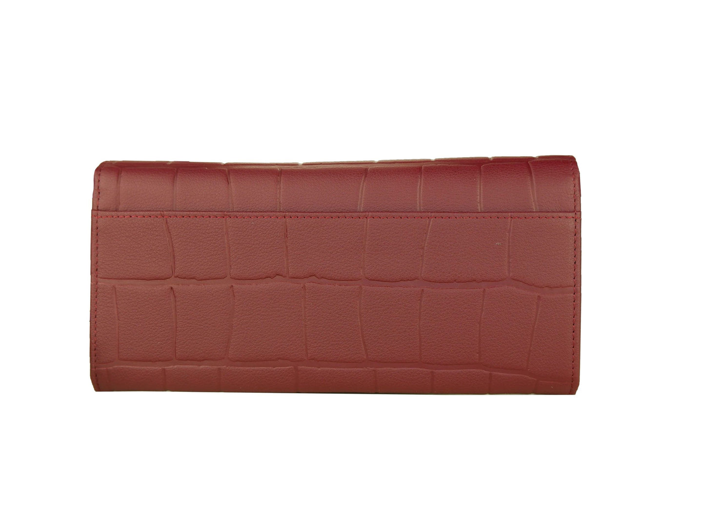 Red Calfskin Women Crossbody Bag
