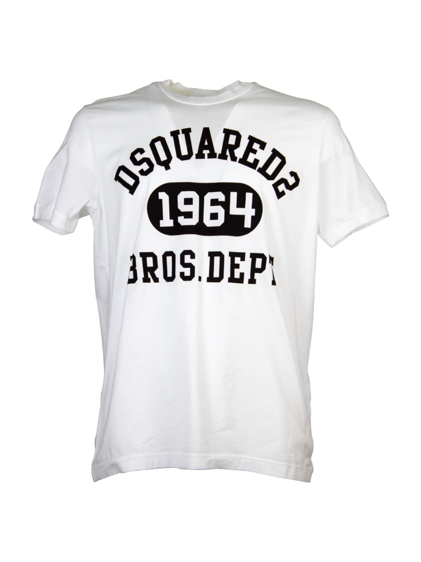 White Cotton Men T-Shirt