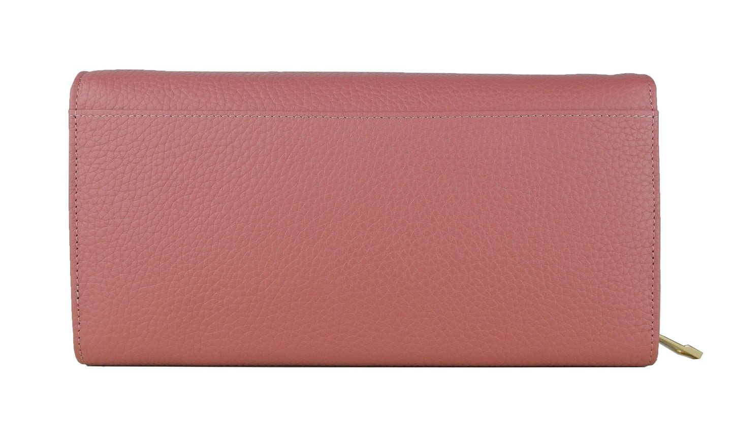 Pink Calfskin Leather Women Crossbody Bag