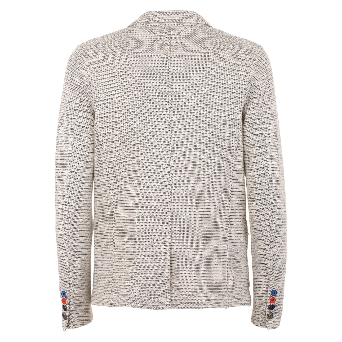 White Cotton Men Blazer