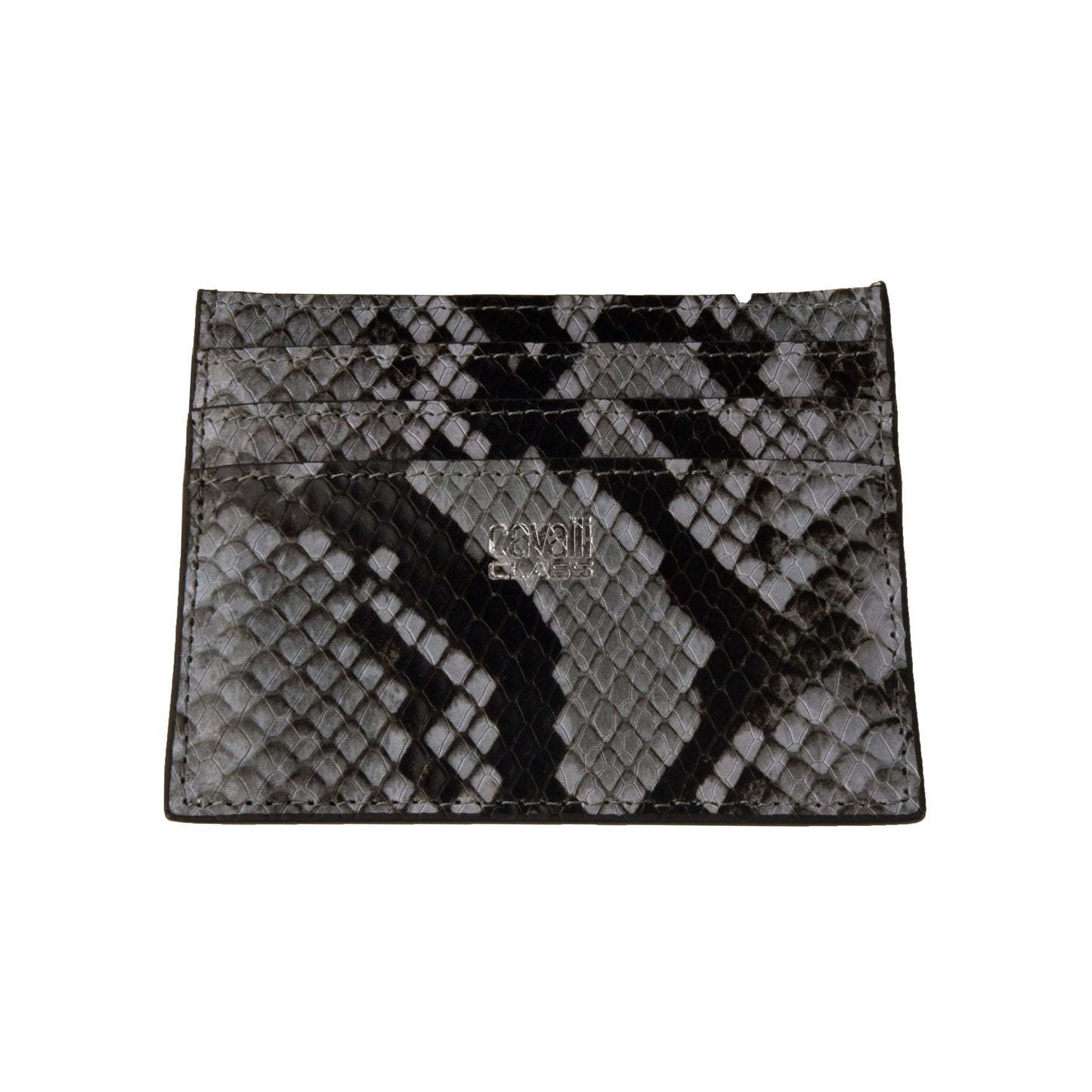 Elegant Black Calfskin Cardholder
