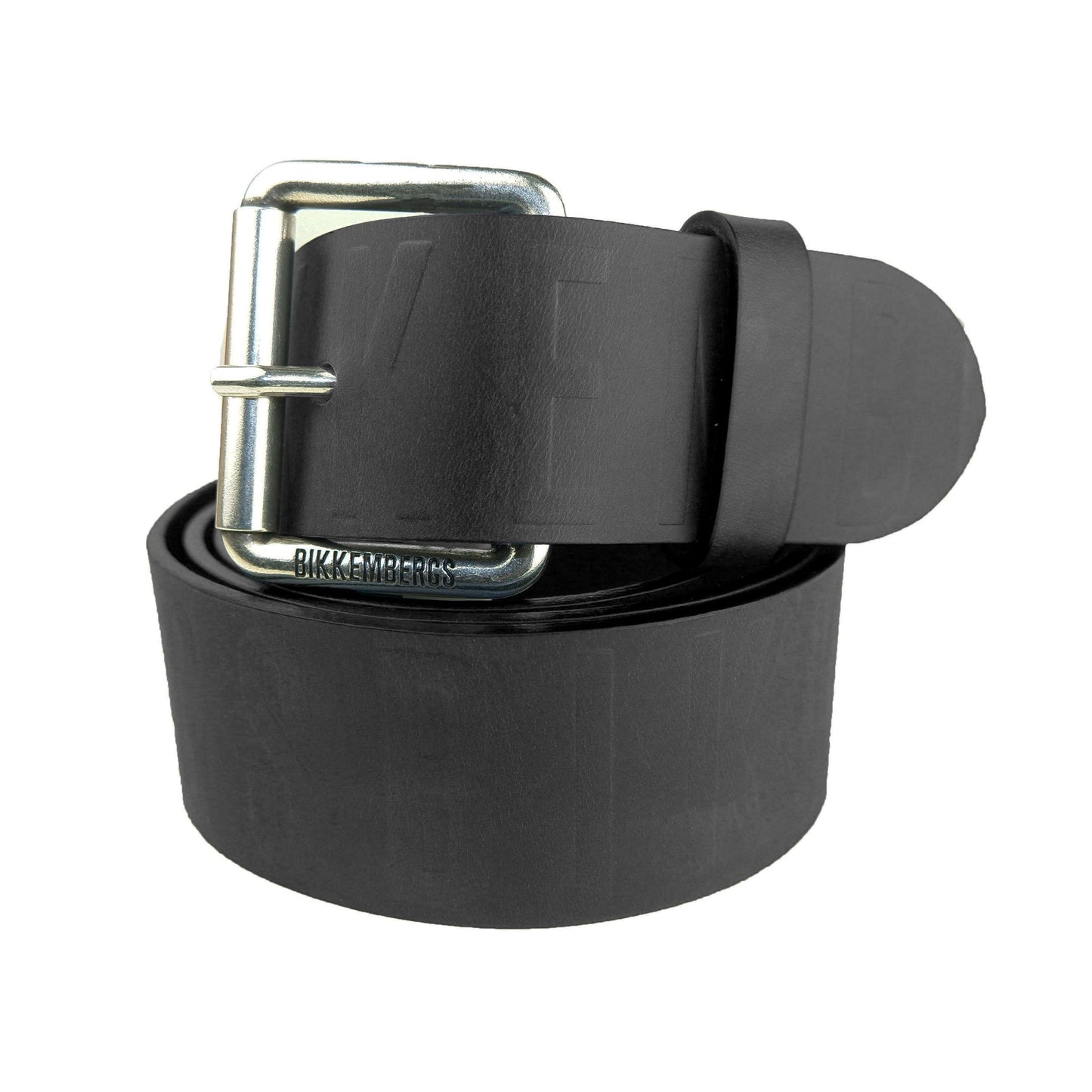 Black Leather Men Belt