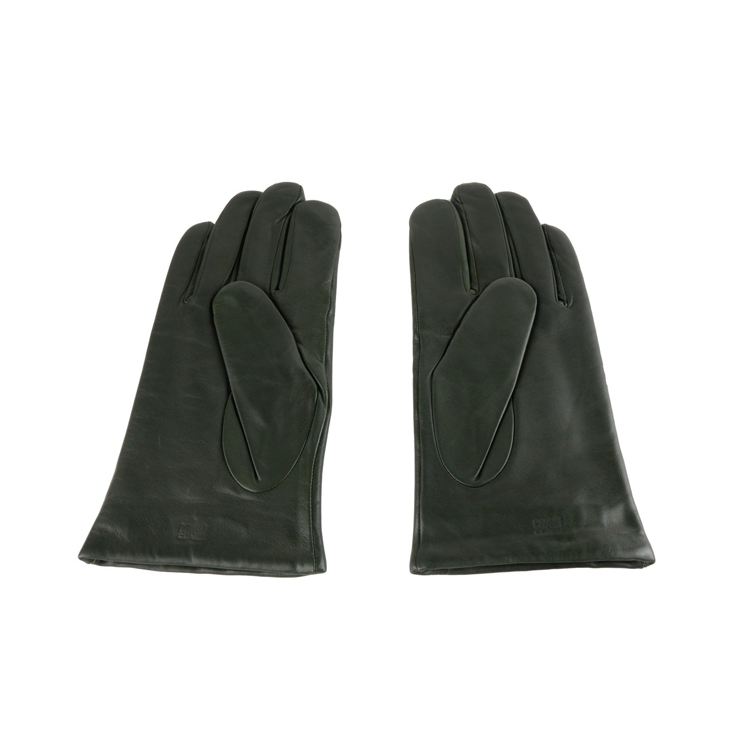 Green Lambskin Leather Men Glove