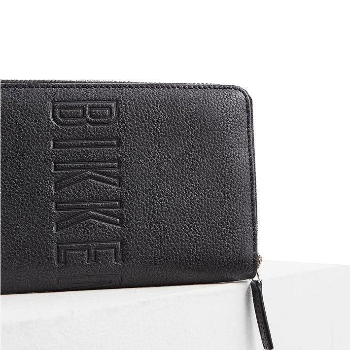 Black Calfskin Leather Men Wallet