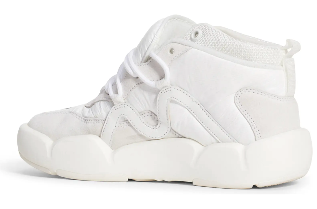 White Leather Women Sneaker