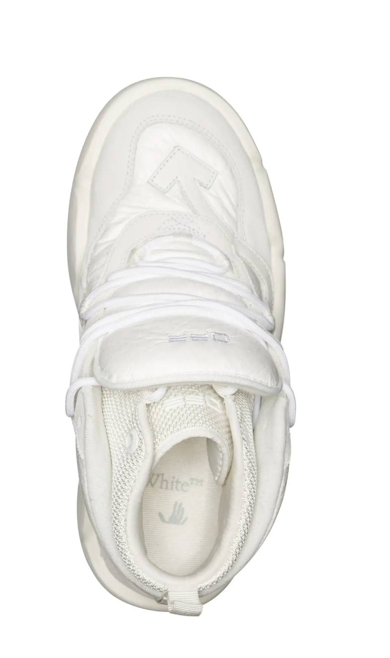 White Leather Women Sneaker